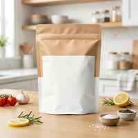 Sachet alimentaire portable en plastique, facile à ouvrir, pour voyage en extérieur, café instantané, thé, portion individuelle
