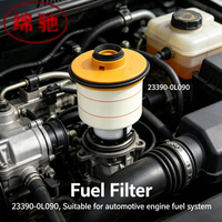 Filtre à carburant premium 23390-0L090 23390-0L070 Remplacement direct pour pièces de moteur de pick-up diesel