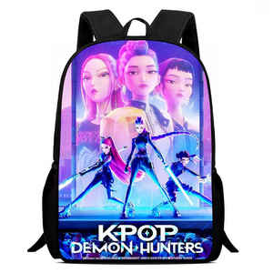 Mochila Escolar 2026 Nueva Personalizada Popular de K-pop Demon Hunters, Mochila de Dibujos Animados para Estudiantes y Niños - Product Image 4