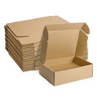 Cajas de Cartón Reciclables con Logotipo Personalizado de Fábrica, Cajas de Embalaje Impresas para Envíos por Correo con Asa para Uso en Supermercados y Exposiciones