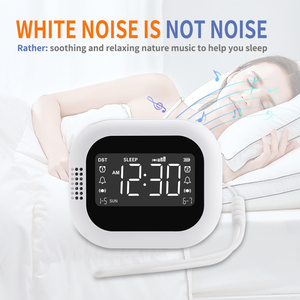 Reloj <span class=keywords><strong>Despertador</strong></span> con agitador de cama fuerte debajo de la almohada con ruido blanco y batería recargable reloj <span class=keywords><strong>despertador</strong></span> vibratorio inalámbrico <span class=keywords><strong>para</strong></span> <span class=keywords><strong>sordos</strong></span> - Product Image 3