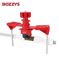 Verrouillage universel à double bras BOZZYS pour tous types de vannes