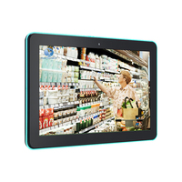 Portworld D140T Tableta con Pantalla Táctil Android de 13.3/14 Pulgadas, Pantalla IPS Full HD, NFC, POE para Gestión de Visitantes, Kiosco de Autoservicio