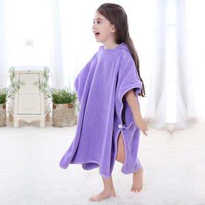 MICHLEY nuevo diseño búho púrpura patrón rápido seca toallas niños - Product Image 3