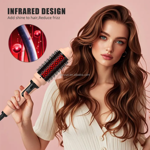 <span class=keywords><strong>Meilleure</strong></span> vente, fer à friser 3 en 1 compact et portable à infrarouge, fer à friser électrique PTC à chauffage rapide, 5 brosses - Product Image 3