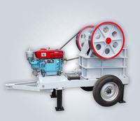 Excellent quality 10xx16mm basalt rock crushing plant mobile jaw crusher