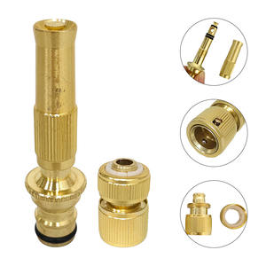 Pistolet d'arrosage haute pression à jet direct, connecteur rapide, pistolet à eau réglable, outils de jardin - Product Image 6