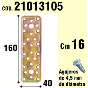 Soporte de Madera para Enredaderas, Placa Bichromatada de 40x160 mm. - Product Image 1