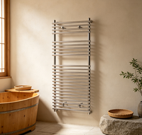 Doz Tatil Fırsatı Yüksek Performanslı Enerji Tasarruflu Çelik Duvara Monte Isıtmalı Havlu Askısı (Banyo İçin)