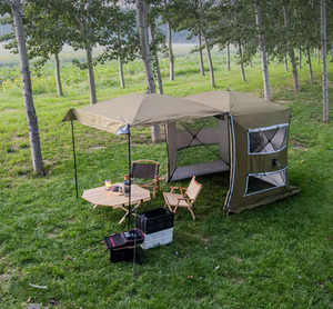 Tenda Parasole Automatica per Auto, Tenda Pieghevole per Auto, Tenda Posteriore per Tour in Auto, Campeggio e Riparo dal Sole - Product Image 4