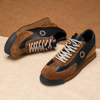 Baskets décontractées pour hommes en cuir PU de haute qualité, nouvelle collection printemps 2025, prix usine bas, personnalisables, marque OEM