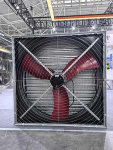 Pales de ventilateur en <span class=keywords><strong>nylon</strong></span> 380V pression négative élevée faible bruit grand volume d'air AC électrique pour les sites d'élevage de bétail à effet de serre agricole - Product Image 3