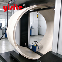 Testeur de rigidité universel pour anneaux de tuyaux EYQT-W10 avec double espace de test et arrêt automatique pour l'inspection des performances des tuyaux en plastique en laboratoire