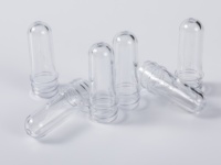 Préformes en résine PET de qualité alimentaire multi-tailles 18g 22g 26g 32g, volume personnalisé, gravure de logo disponible, préformes de bouteilles PET