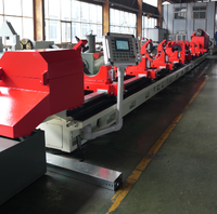 Machine de perçage et d'alésage automatique CNC pour trous profonds, marque BOAOYUSEN, puissance 15 kW, diamètre de perçage max. 80 mm
