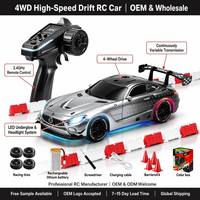 Coche RC a escala 1/43, semiproportional, mini, 2.4G, coche de carreras con control remoto, juguete para niños