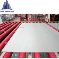 Vidrio esmerilado para paneles de pared y puerta, vidrio decorativo de 4-10mm
