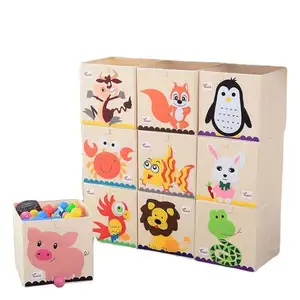 Cofre de juguete Organizador de contenedores de juguetes de alta calidad Caja de almacenamiento para niños