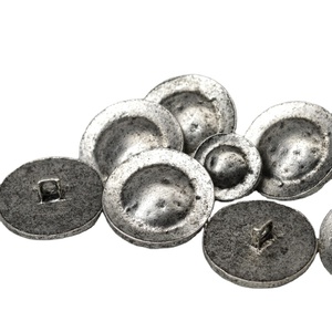 New Hat Shaped Retro Silver Zinc Alloy <strong>Buttons</strong> for Fashion Coats <strong>Custom</strong> Sewing Clothing Accessories - Product Image 1
