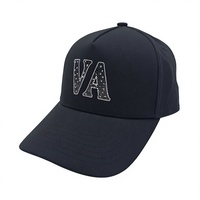 Casquettes de baseball personnalisées en strass, coton, unisexe, réglables, style streetwear avec impression
