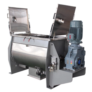 Mélangeurs à ruban horizontaux de grande capacité pour aliments pour bovins, avec chauffage, fabriqués en Chine - Product Image 5