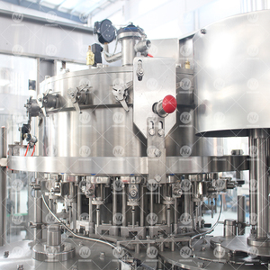 Automatische PET-Plastik flasche Sprudel wasser Kohlensäure haltige CO2 Cola Soda Getränke füll maschine Komplette Produktions linien lösung - Product Image 5