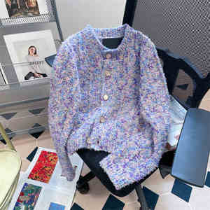 Cappotto Cardigan da <span class=keywords><strong>donna</strong></span> in maglia autunnale e invernale, artigianato Jacquard, Logo speciale, <span class=keywords><strong>maglione</strong></span> alla moda <span class=keywords><strong>con</strong></span> <span class=keywords><strong>trecce</strong></span> Multi-tasca - Product Image 2