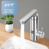 Chauffe-eau électrique instantané 3S en acier inoxydable 304, 3000W 220V, avec affichage numérique LED, robinet d'eau chaude domestique