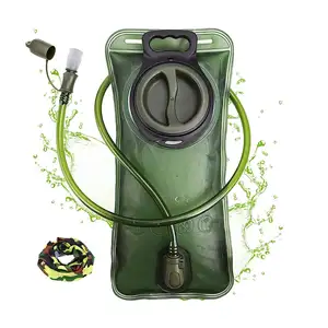 ハイキングバックパック用2Lウォーターブラダー漏れ防止貯水池収納バッグ3L飲料水バッグ