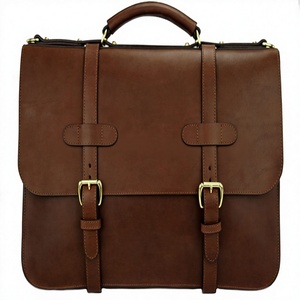 Unisex Comfortable Leather <b>Suitcases</b> Soft Comfy Laptop Bags & Covers for Work - Product Image 1
