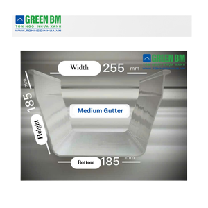 Système de drainage d'eau durable pour toitures, service personnalisé abordable, gouttière en PVC plastique étanche, usine au Vietnam, OEM ODM - Product Image 6