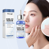 HOYGI Copper Peptide Facial Essence Meningkatkan Elastisitas Kulit Serum Melembapkan dan Menyegarkan Mudah Diserap untuk Perawatan Kulit Harian