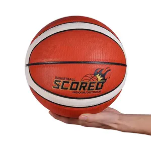 Индивидуальный логотип, тренировочный немой в помещении, мяч для снятия стресса, официальный размер 5/6/7, закрытый бесшумный баскетбольный мяч