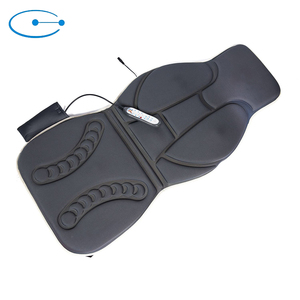 Housse de siège de voiture de Massage, <span class=keywords><strong>coussin</strong></span> <span class=keywords><strong>chauffant</strong></span> pour le cou et le dos, vibrateur électrique, livraison gratuite - Product Image 4