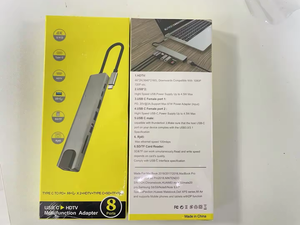 <span class=keywords><strong>8</strong></span> Trong 1 <span class=keywords><strong>USB</strong></span>-C <span class=keywords><strong>Hub</strong></span> Adapter Loại-C Cáp Để 4K 60Hz Chuyển Đổi Ethernet 3.0 <span class=keywords><strong>USB</strong></span> C <span class=keywords><strong>8</strong></span> Trong 1 <span class=keywords><strong>Hub</strong></span> <span class=keywords><strong>USB</strong></span> Sạc Trạm Docking - Product Image 6