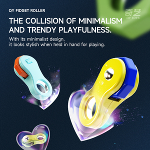 Qiyi tay mới chống căng thẳng Đồ chơi nhựa Thần Tài <span class=keywords><strong>Spinner</strong></span> <span class=keywords><strong>Roulette</strong></span> EDC Đồ chơi cho trẻ em - Product Image 5