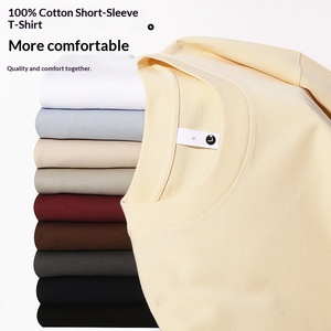 Camiseta Vintage de Algodón Puro Americano de 300g, <span class=keywords><strong>para</strong></span> <span class=keywords><strong>Hombre</strong></span> y Mujer, Color Sólido, Holgada, Lisa - Product Image 4