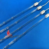 Tube infrarouge à ondes courtes, éclairage IR clair, résistant aux hautes températures, remplacement pour Heraeus, utilisé pour four à tube