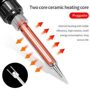 Kit de soldador de 80W con temperatura ajustable y pantalla digital, hierro 908S <span class=keywords><strong>para</strong></span> <span class=keywords><strong>herramientas</strong></span> de <span class=keywords><strong>soldadura</strong></span> y Mantenimiento Electrónico - Product Image 4