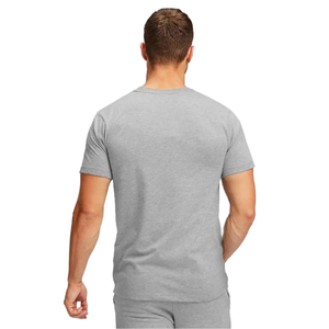 DX007 Men's Solid Loose T-shirts Eco-Friendly 100% Cotton Customizable <b>Extra</b> <b>Large</b> Sports Wear Blank Casual Black White T-shirts - Product Image 2