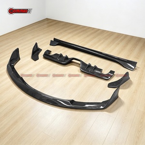 Kit de carrocería ancha estilo AG de fibra de carbono para Toyota Supra A90, directo de fábrica: Labio delantero, difusor trasero, faldones laterales y alerón completo. - Product Image 6