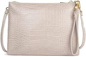 <span class=keywords><strong>Amelie</strong></span> Galanti bolso cruzado pequeño de lujo para mujer suave duradero exquisita tela de cuero estilo Simple poliéster PU forro - Product Image 6