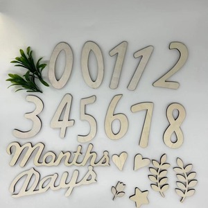 ป้ายไม้ดิจิทัลสำหรับห้องเด็ก มีสินค้าพร้อมส่ง ใช้ตกแต่งเค้ก สร้างบรรยากาศห้องนอน ใช้เป็นพร็อพถ่ายรูป ถ่ายรูปสวยๆ ลงอินสตาแกรมได้ เหมาะสำหรับวันเกิด - Product Image 1