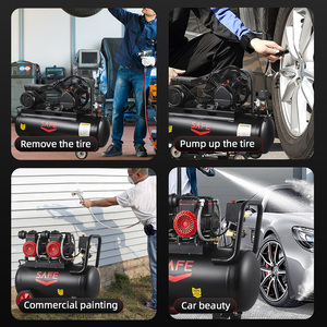 Máy nén khí công nghiệp SAFE Series chất lượng cao, công suất lớn, truyền động bằng dây đai, sản xuất theo yêu cầu bởi các nhà sản xuất hàng đầu Trung Quốc - Product Image 5