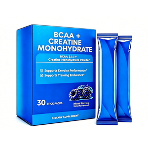อาหารเสริม BCAA ครีเอทีนโมโนไฮเดรตชนิดผง รสเบอร์รี่รวม สำหรับนักกีฬา - Product Image 1
