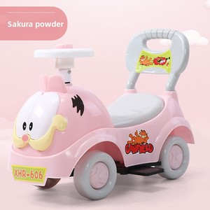 Trottinette électrique pour enfants avec télécommande en plastique pour les garçons et les filles de 2 à 4 ans, musique qui aide à marcher - Product Image 1