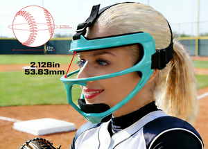 Nueva Máscara Facial de Softbol Mejorada, Aleación de Magnesio, Ligera, Protectora, Duradera, para Jugadores, con Logotipo Personalizado para Adultos - Product Image 5