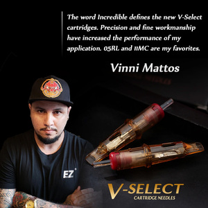 EZ V Select RM M1C <span class=keywords><strong>Magnum</strong></span> Curvo 0.30mm # 10 y 0.35 mm # 12 Agujas de Cartucho <span class=keywords><strong>para</strong></span> Tatuaje Desechables de Acero Inoxidable 316L con Sistema de Esterilización de Punta Cónica Larga - Product Image 4