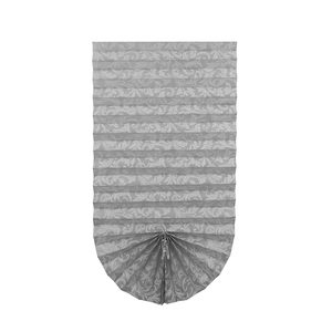 أغطية نوافذ المنزل اليومية الحديثة ظلال ورقية مطوية مؤقتة ستائر نمط النسيج العمودي تقنية الثقب بسيطة - Product Image 3