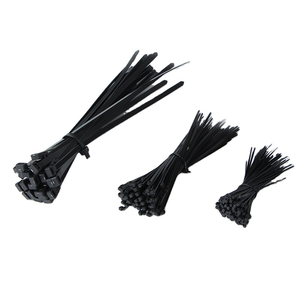 12インチセルフロッキングブラックPA66nylon66ナイロン66ケーブルタイナイロンジップケーブルタイラップクランプ工場サプライヤー
